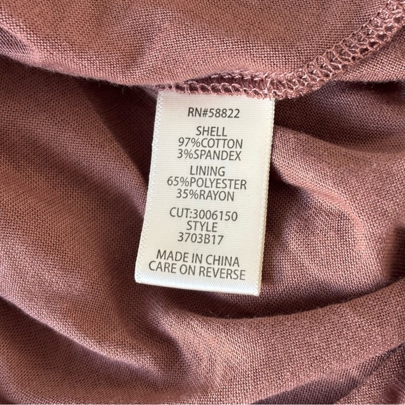 NWT Max Studio Texture Cotton Neutral Brown Tiered Maxi Skirt Earth Toned Boho S - Picture 8 of 8